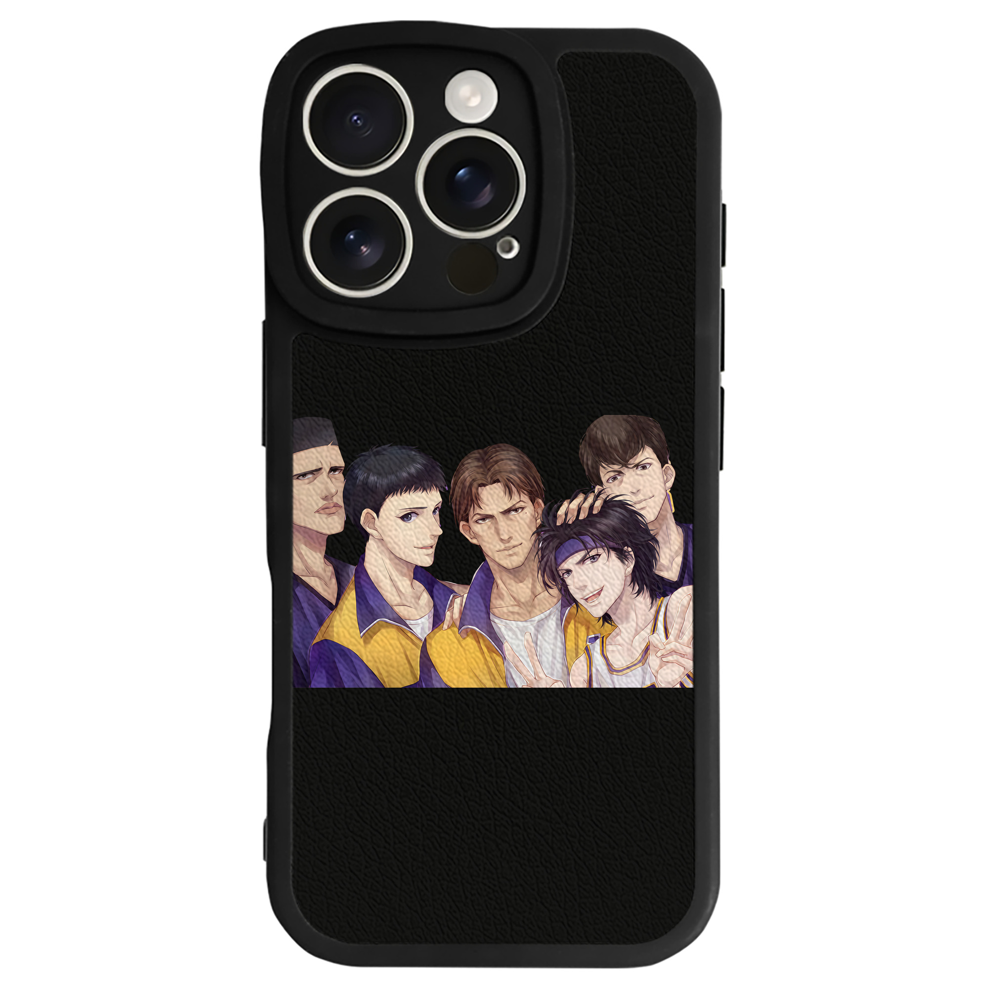 （画像用） SLAM DUNK／スラムダンク 【iPhone 16シリーズ対応】シリコンスマホケース（レザー調） 材質：シリコン